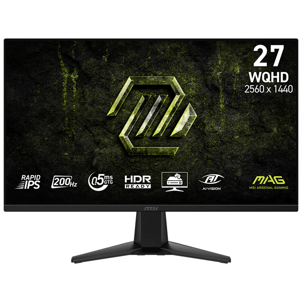 Monitor Gamer MSI Mag 275QF E20 27" WQHD IPS 200Hz / 0.5Ms - Negro